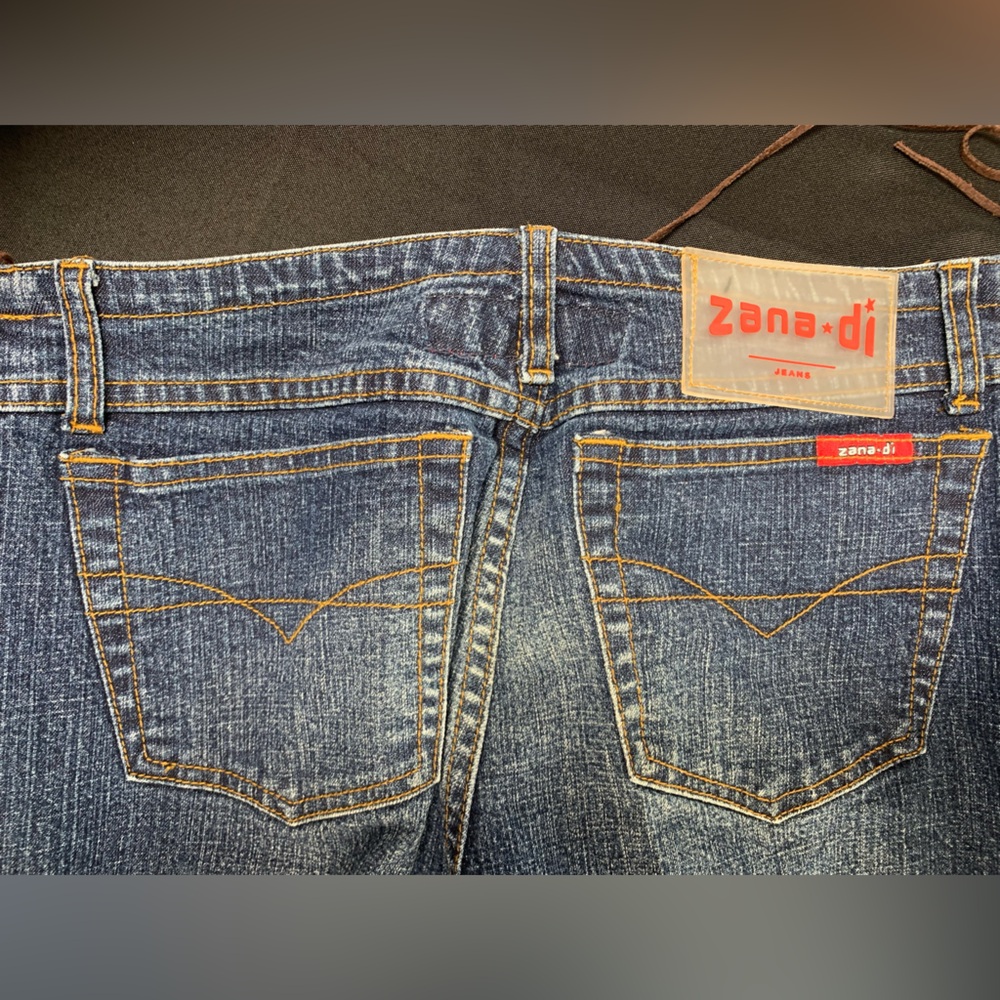 Zana Di Jeans Lace-up Size 9 Retro - Picture 7 of 8